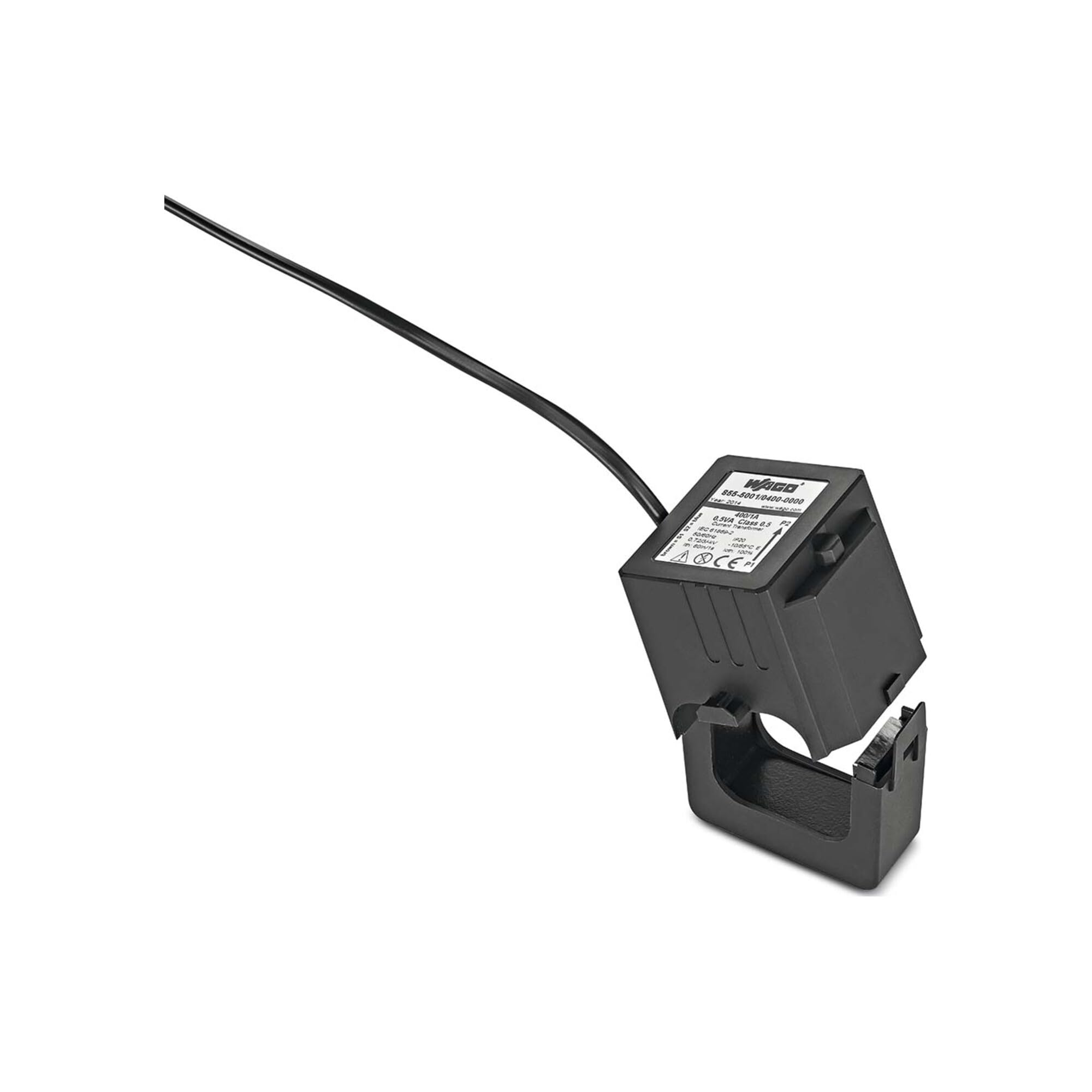 Wago 855-5001/250-001 transformateur de courant noir 250A pour mesure de puissance