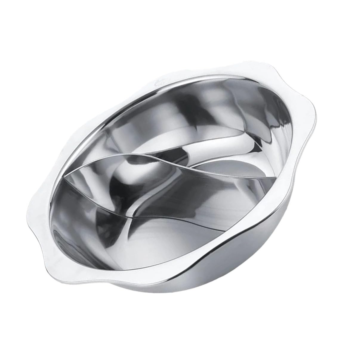 Casserole à induction antiadhésive en acier inoxydable facile à nettoyer