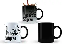 Caneca Mágica Presente para Sogro O Poderoso Sogrão 325ml