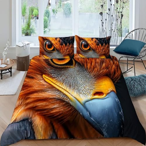 Housse de couette Animaux 3D microfibre de qualité supérieure 260x220cm