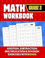 Math Work Book Grade 3 B0D9TJVZ57 Book Cover