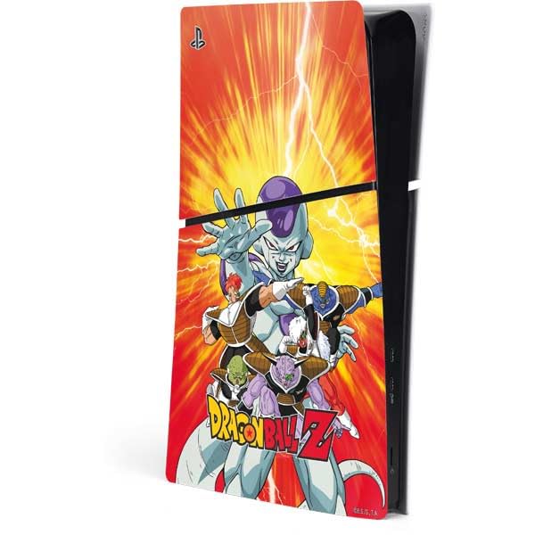 Skinit Decal Gaming Skin Compatible with PS5 Slim Digital Edition Console - Officially Licensed Dragon Ball Z FREIZAS Army Design
