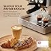 Breville Barista Signature Espresso Machine | Bean to Cup Coffee Maker with Integrated Coffee Grinder & Milk Frother | 15 Bar Italian Pump | Stainless Steel [VCF160]