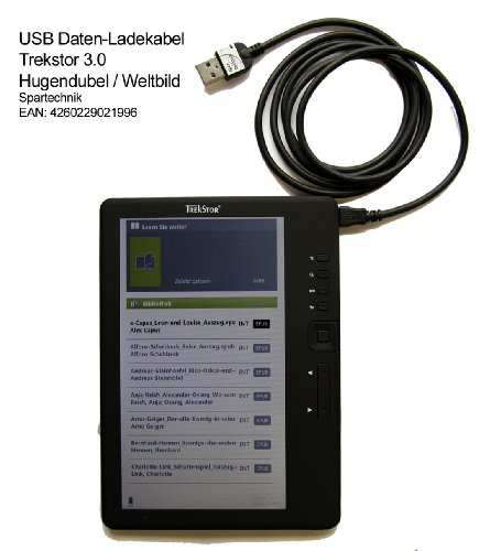 Spartechnik - Cable de carga USB para Trekstor 3.0.