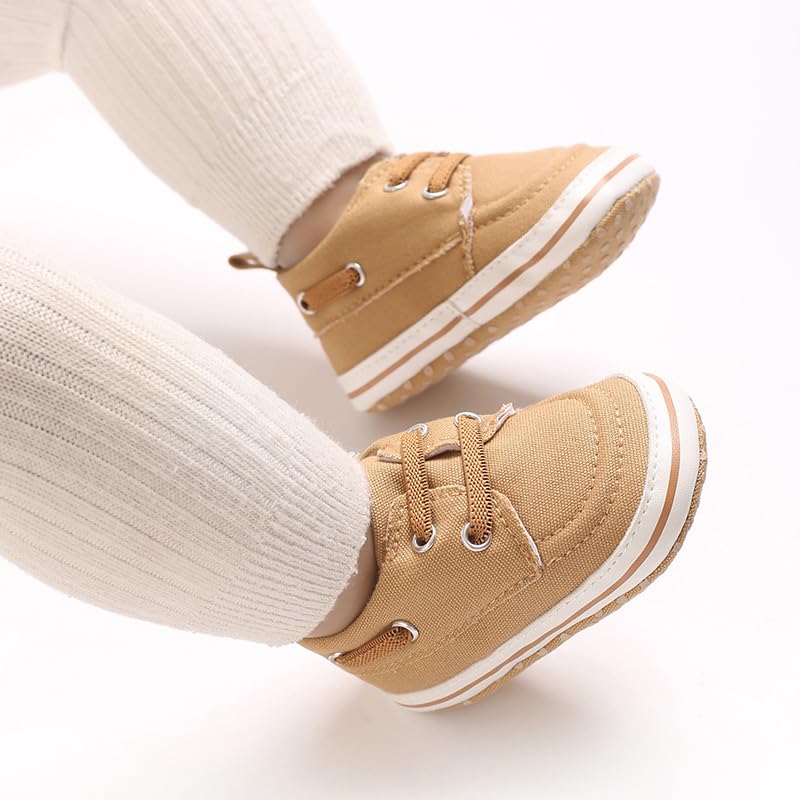 Unisex Baby Soft Sole Canvas Sneakers, Sport Newborn Infant First Walkers Shoes2