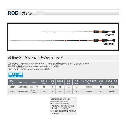 ビセオ(VICEO) ガッシー ショート/100 VCGS100 2枚目