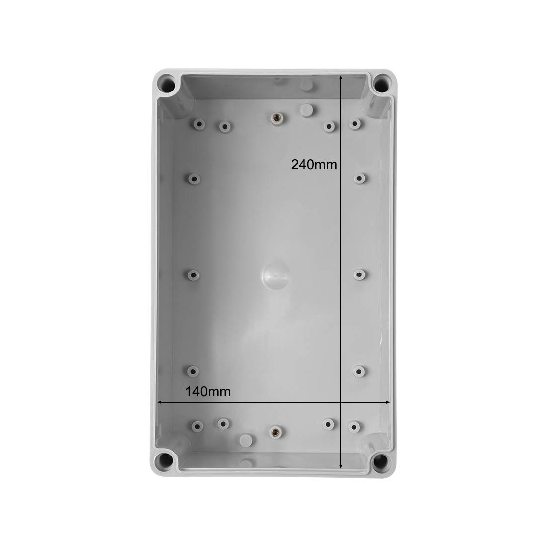 Boîtier De Jonction Plastique ABS 80x50x26 Mm - Lot De 2, Pour Câblage électrique DIY - 2