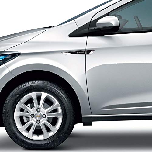 Aplique Lateral Prisma Decorativo Emblema Resinado Par