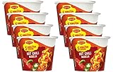Leckere Nudeln mit Chili gewürzt