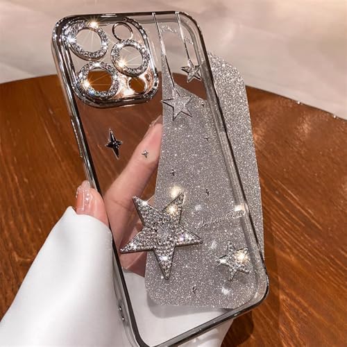 Coque iPhone 14Pro Max pailletée strass chic pour vos soirées - 3