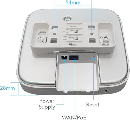 Miniatura 4 de InHand Networks EAP600 Enterprise Access Point Indoor Wi-Fi6 AP, gestionado en la nube