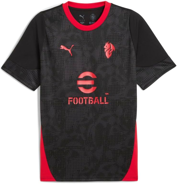 PUMA Mens Ac Milan Jersey Casual - Black