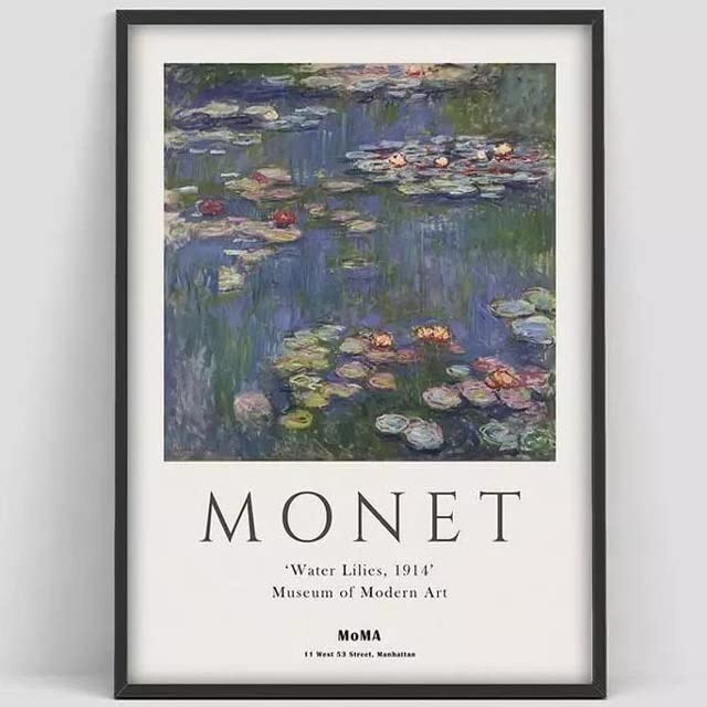 William Morris Victoria and Albert Museum exhibition posters and prints, wall art pictures, frameless canvas paintings A4 45x60cm