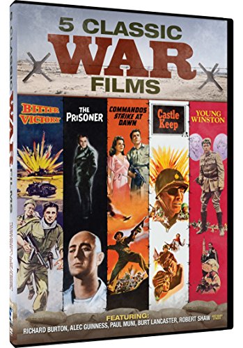 Classic War Movies: 5 Films - Young Winston / Prisoner / Commandos Sty image 2