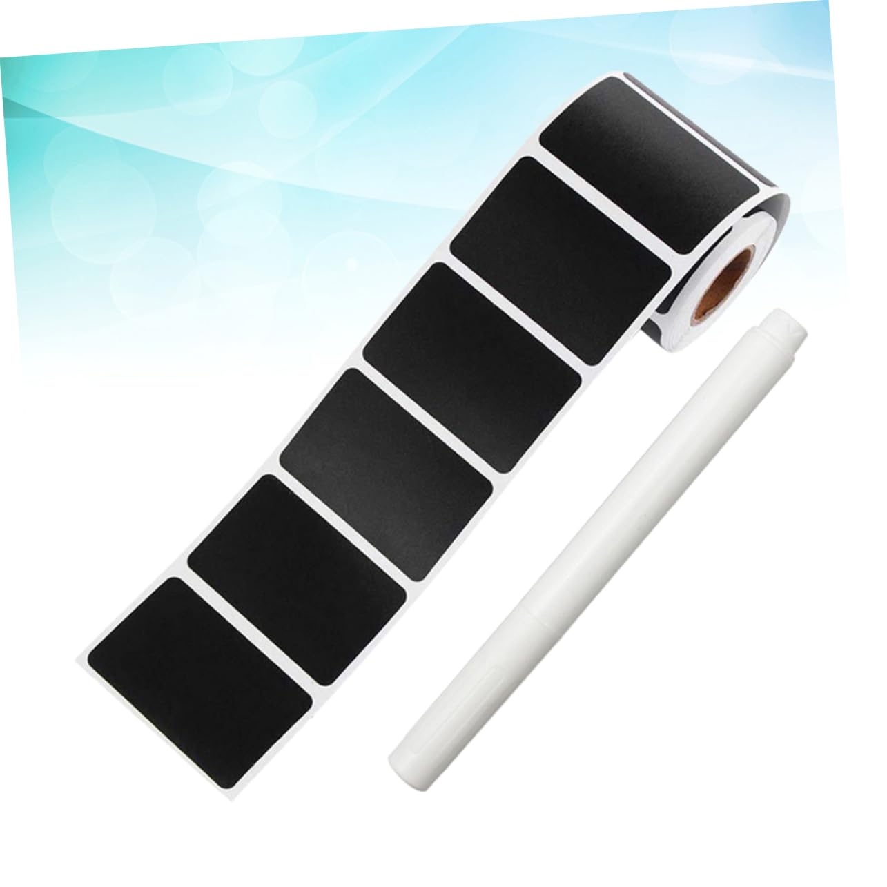 450pièces Étiquettes De Tableau Noires Amovibles Autocollants Rectangulaires Pour Cuisine Bureau Et Rangement Avec Stylo Étiquettes Personnalisables Pour Bouteilles Épices Et
