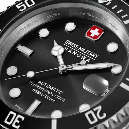 Image of Swiss Military Hanowa SEALORD - Swiss Made Round Automatic - Watch for Men