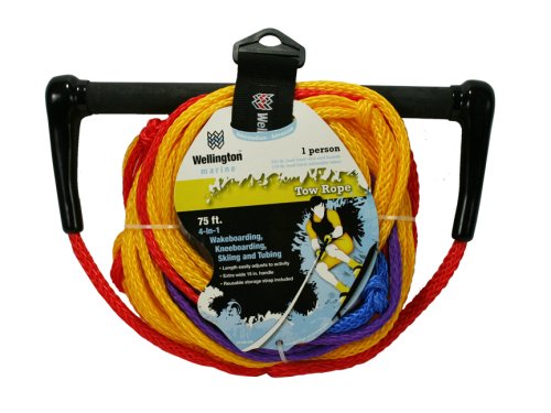 Wellington V7108KM Braided Polypropylene 4-in-1 Tow Rope