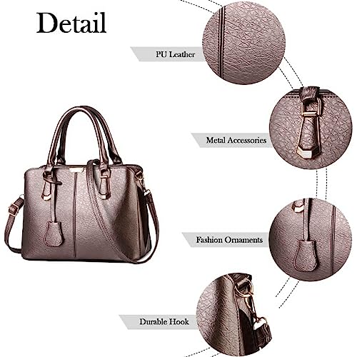 Bolso bandolera para mujer en cuero sintético miniatura 6