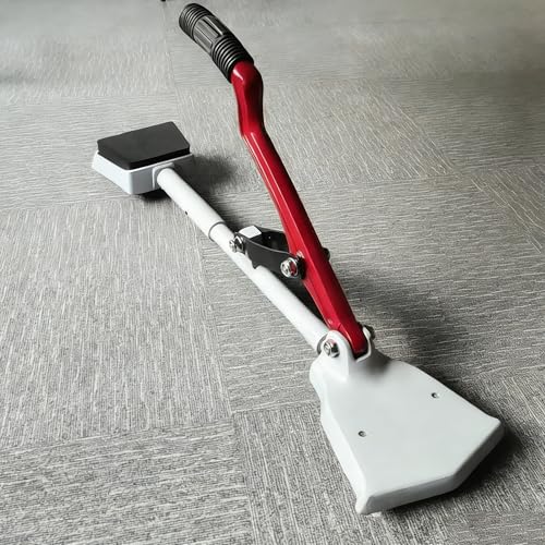 Cet Outil de Tension de Moquette à genouillère, avec poignée antidérapante, est idéal pour la Pose de Moquette et Comprend Un kit de Coupe pour Une Utilisation Domestique.