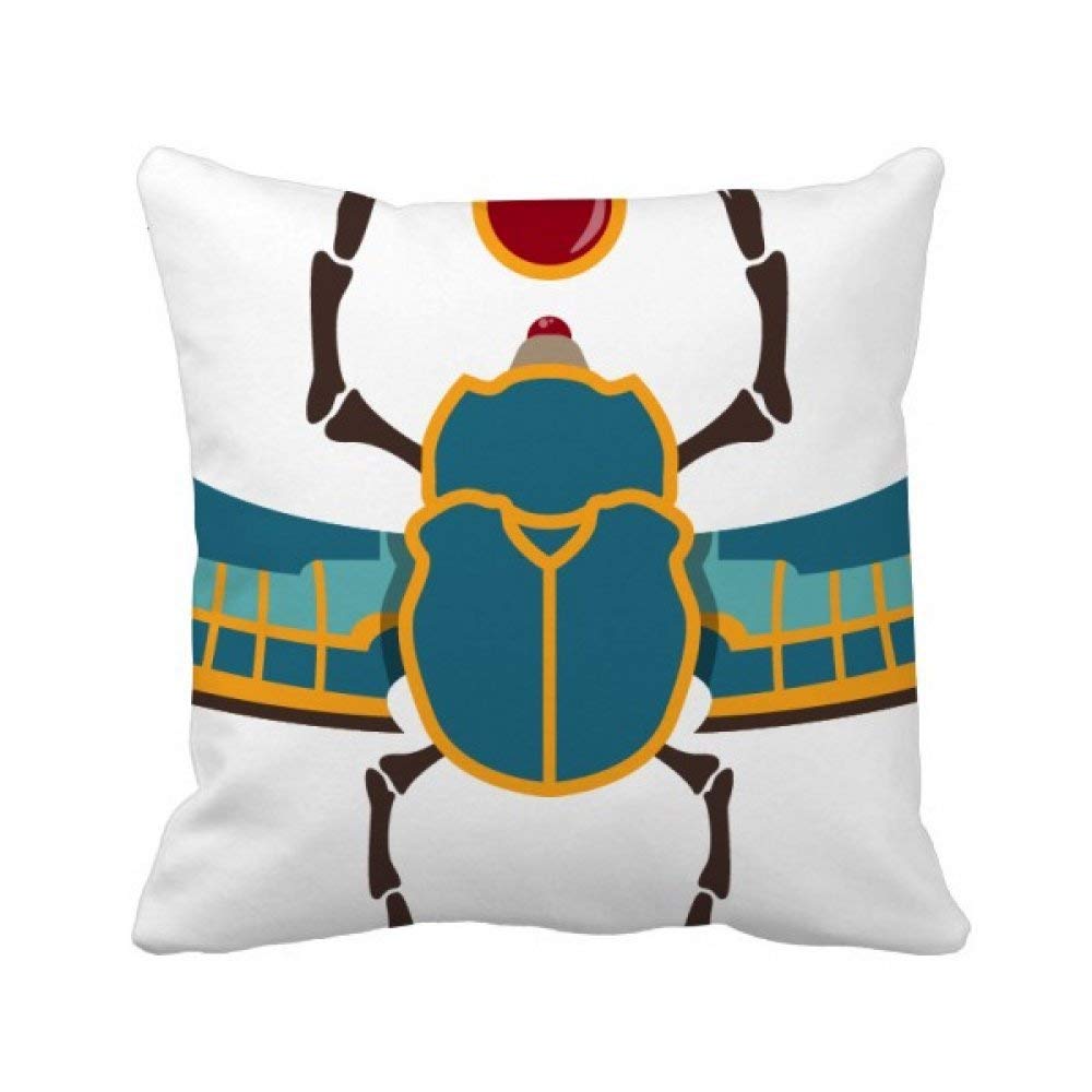 Housse de coussin coccinelle égyptienne : égayez votre canapé de salon moderne