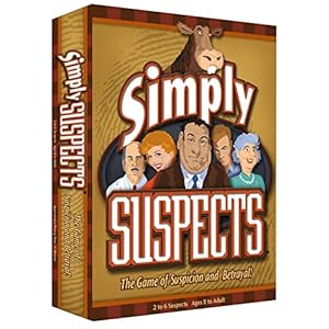 Simply Suspects – Strategy Board Game – from Spy Alley
