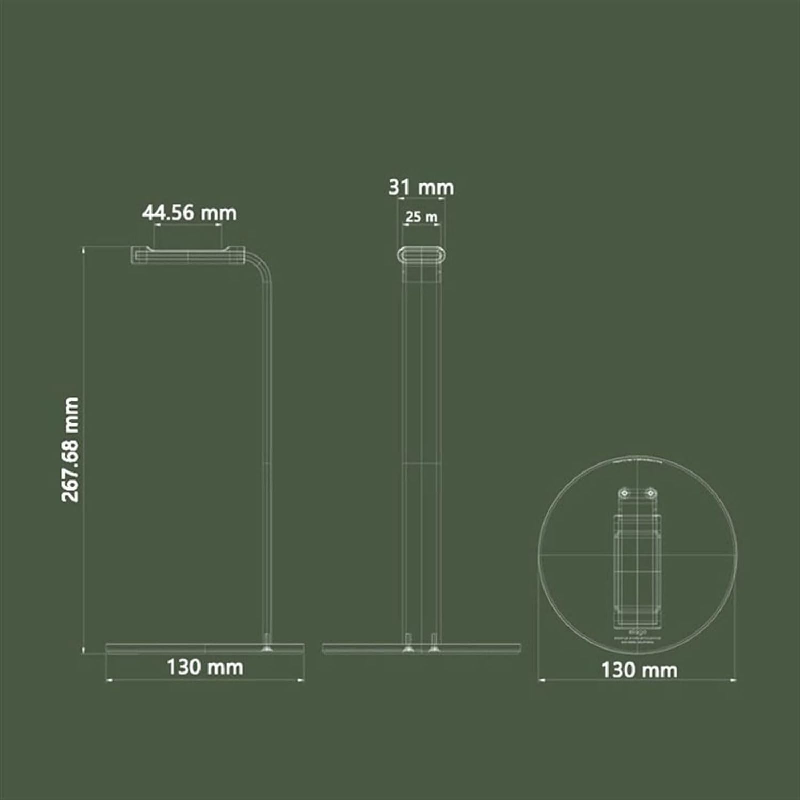 Soporte para auriculares, colgador para auriculares, soporte para auriculares con un cuerpo de aleación de aluminio resistente, soporte para auriculares para juegos de PC para todos los auriculares