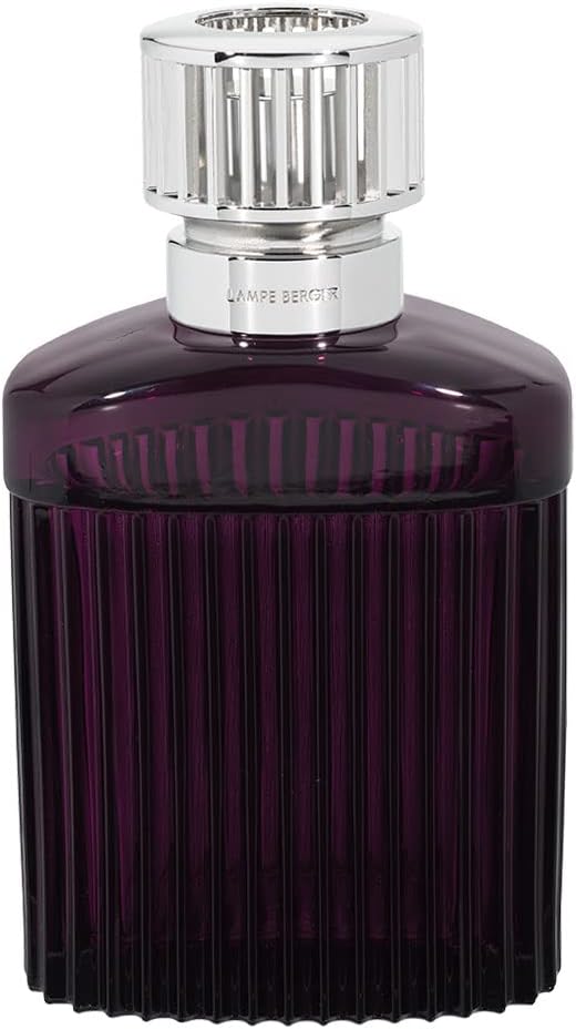 MAISON BERGERLampe Berger Model Alpha - Home Fragrance Lamp Diffuser - 6.7x3.7x2.2 inches - Includes Fragrance Under The Olive Tree - 8.45 Fluid Onces - 250 milliliters (Plum)