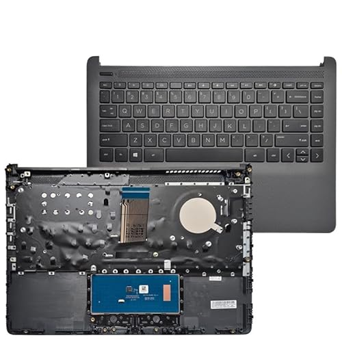 HP Pavilion 14-CF 14S-CF 14-DF 14S-DF 14-DK 14S-CR 240 G8 245 246 US/�X�y�C����/���e����m�[�g�p�\�R���L�[�{�[�h�p�[�����X�g�㕔�p(Gray US 1)