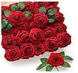 Real Touch Artificial Flower Set with Flexible Stems...