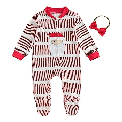 RWYBEYW Newborn Baby Zipper Pajamas Romper Cover