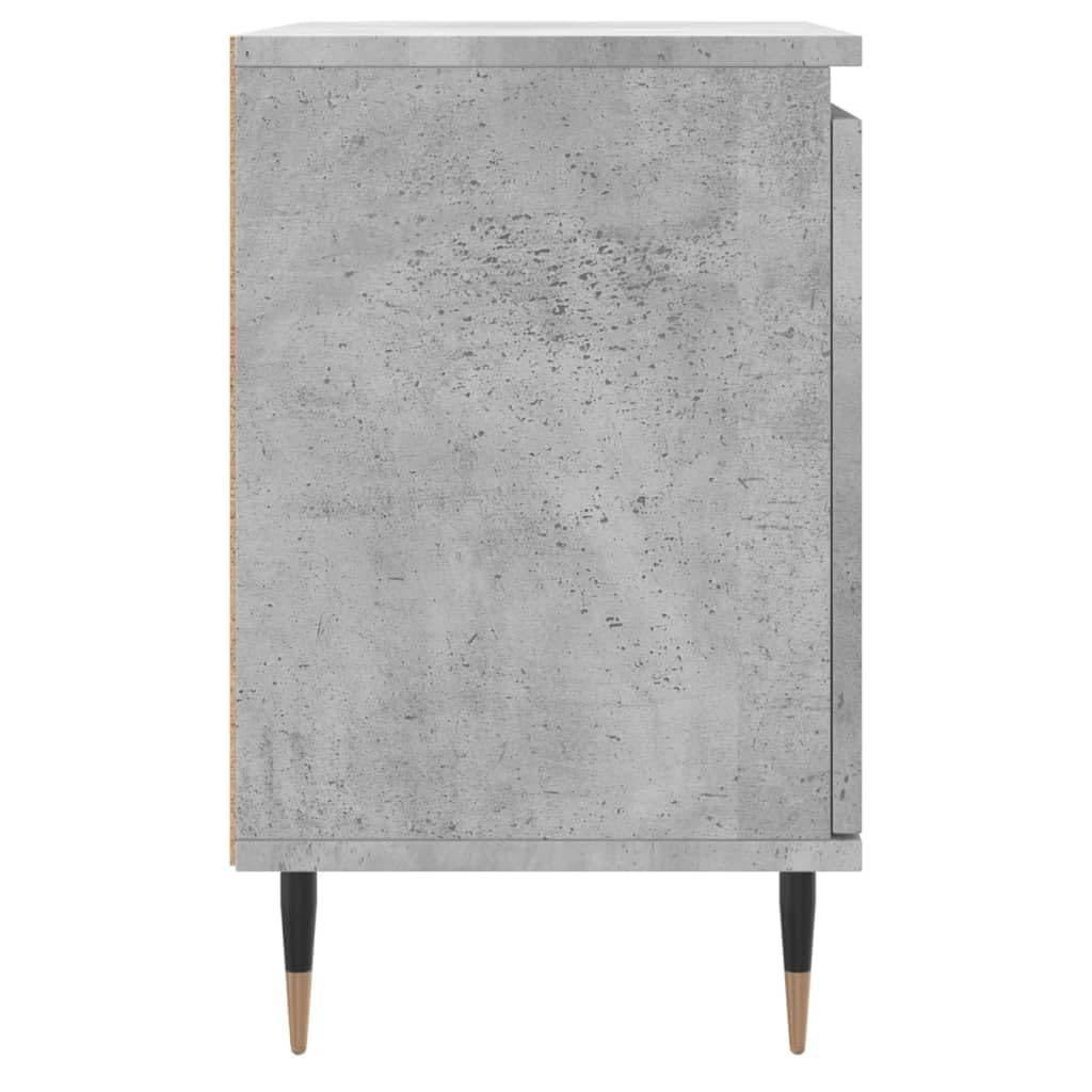 Eleganter Nachttisch aus Holzwerkstoff mit Staufach und stabiler Tischplatte für Wohnzimmer und Schlafzimmer, feuchtigkeitsbeständig und leicht zu reinigen