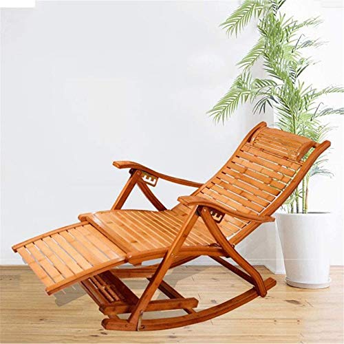 Chaises de camping légères et chaise longue réglable en bois - 8