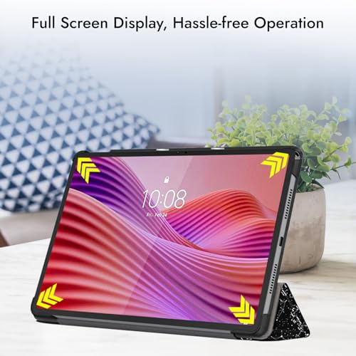 Image of Robustrion Cover for Lenovo Tab 10.1 inch 2025 Cover Case, Trifold Flip Cover Case for Lenovo Tab 10.1 inch Tablet Cover TB-311FU /311XU - Constellation