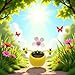for Apple Blossom Solar Dancing Flower Sunflower, Solar Dancing Ornament, Car Swinging Dancing Car Windowsill Decoration Honey Bee Swing