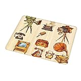 Naturkautschukbasis mit seidiger Stoffoberfläche. Einfache Reinigung und Wartung.