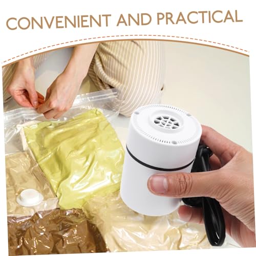 Bolsa de vacío para ropa PRETYZOOM con bomba eléctrica portátil de PP 8