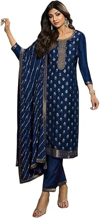 STELLACOUTURE عيد مهرجان سلوار كاميز على استعداد لارتداء دعوى الهندي باكستاني نمط حزب المطرزة للنساء 2691-O