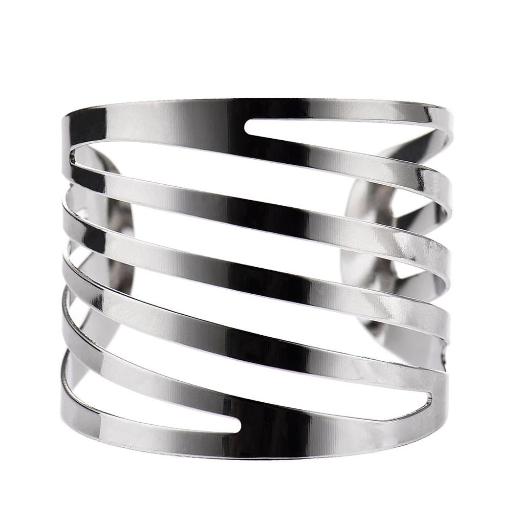 Anelli Portatovaglioli Pezzi for feste di compleanno, portatovaglioli, asciugamani, tavolo da pranzo, ornamento, supporto con fibbia in metallo scavato, ristorante, caffetteria(36 packs)