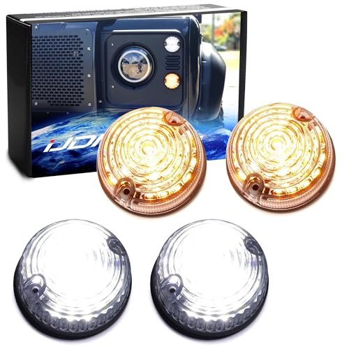 Set de 4 luces LED delanteras para Land Rover Defender miniatura 1
