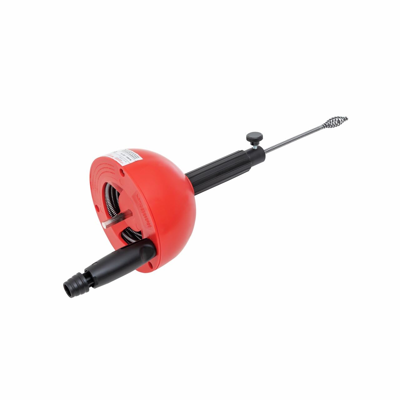 ROTHENBERGER Industrial Espiral de limpieza de tuberías de 4,5 m de longitud, desagües obstruidos, apta para taladro y atornillador inalámbrico, desagüe en baño o cocina, 072990E