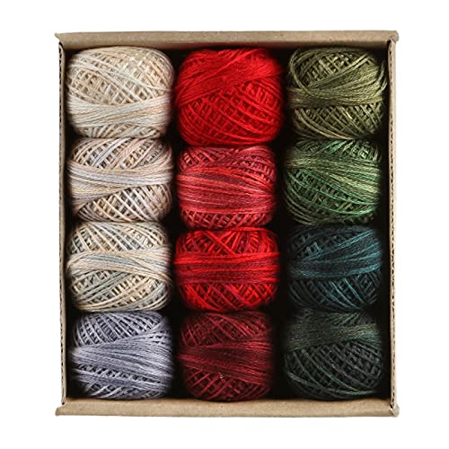 Hilos Valdani 3-Strand Ball Floss 30yd Navidad 12 colores miniatura 1