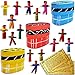 5Ã´2 3 Boxes with Worry Dolls from Guatemala 6 Super Cute Little Trouble Dolls Inside Each Box - Worry People - Mayan Dolls - Anxiety - (1 in) (3 Boxes)