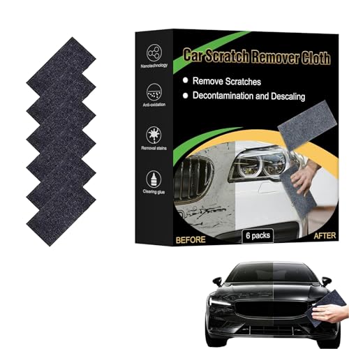 Nanopolix Scratch Remover Cloth,Paño Nanopolix,Nanotecnología Elimina Rayones Leves, Seguro Para La Capa Transparente Sin Pulidora