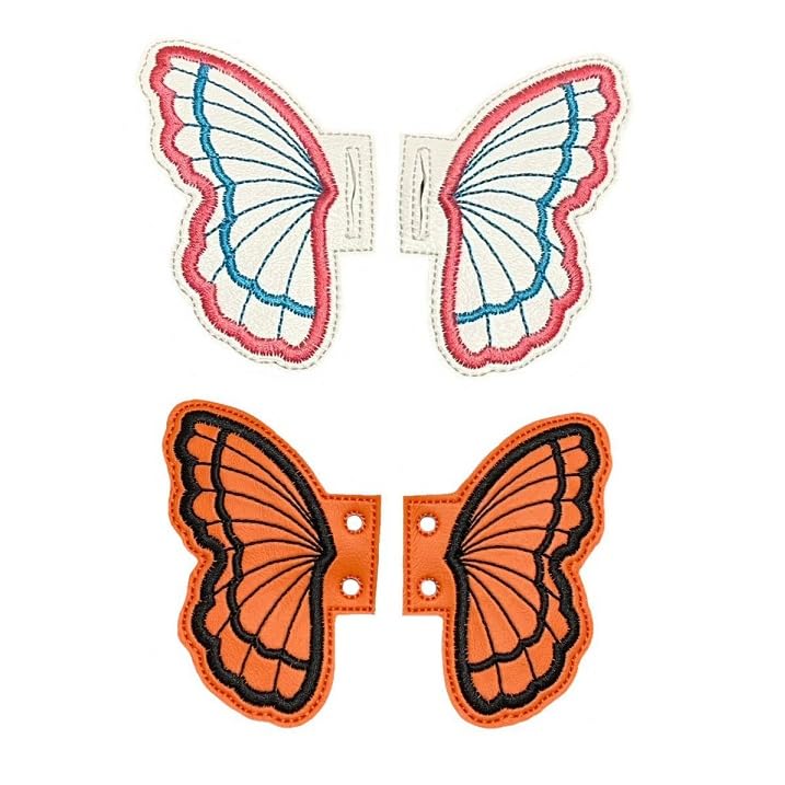 Butterfly Shoe Wings (Lace or Slide)