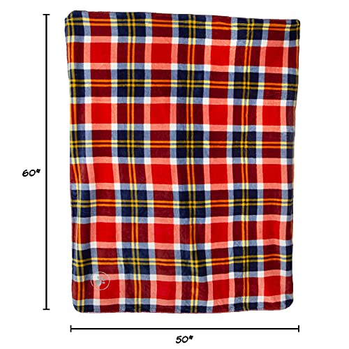 Petmaker Waterproof Pet Blanket - 50X60 Reversible Plaid Throw Protects Couch, Car, Bed From Spills, Stains, Or Fur - Dog And Cat Blankets (Red) #TOP2
