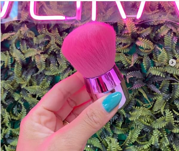 Makeup Blush Brushes for Cheeks, Travel Size Face Powder Brush for Loose Powder, Fluffy Foundation Brush for Face, Kabuki Brush for Mineral Powder Contouring Cream or Liquid Cosmetics-image-42
