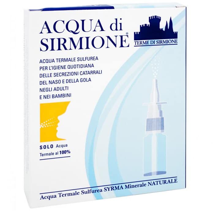 TERME DI SIRMIONE ACQUA SIRMIONE MIN NAT 15ML 6F
