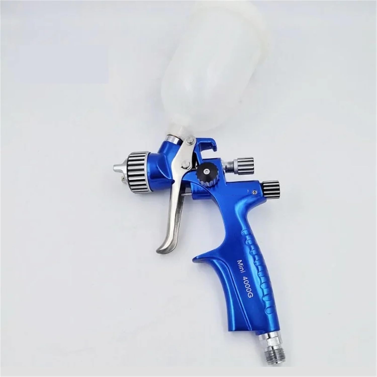 Spray Gun Mini4000G High Atomization 0.5 0.8 1.0 1.2 Caliber Mini Automotive Repair Spray Gun(Blue caliber0.5mm)