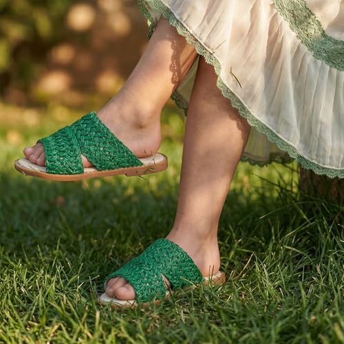 Image of THEE BRON Girls Cute Slip-On Slippers Stylish Sandals for Toddlers & Kids