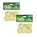 2 Plastic St. Patrick’s Day Shamrock Coins, 30-ct. Packs